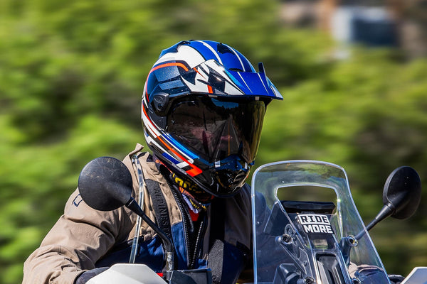 Tested : New ARAI XD-5 Motorcycle Helmet - Upshift Online Inc.