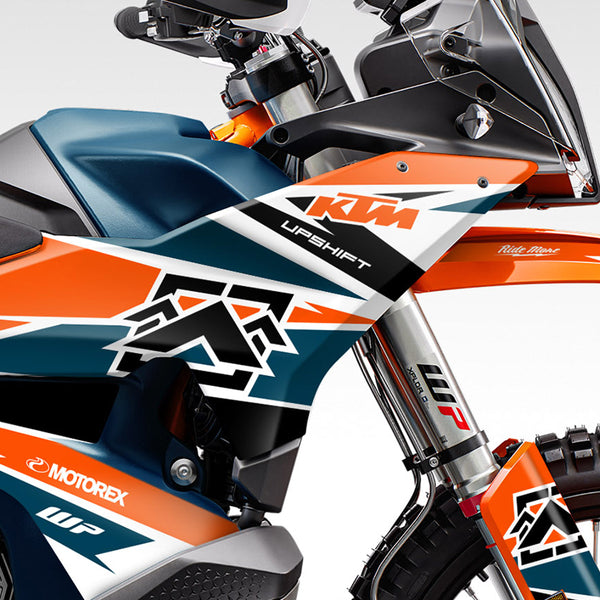 2023 2024 KTM 890 ADVENTURE BLUE / ORANGE CRUSH GRAPHICS KIT