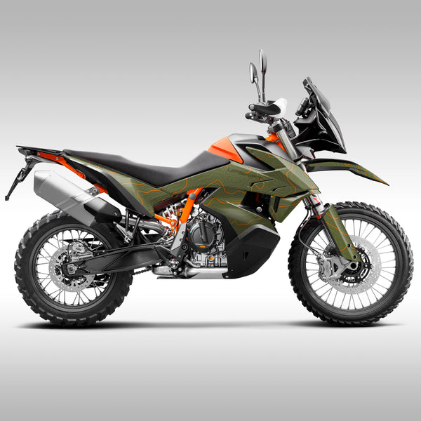 2019 - 2022 790 / 890 ADVENTURE - ALPINE TOPO - GRAPHICS KIT