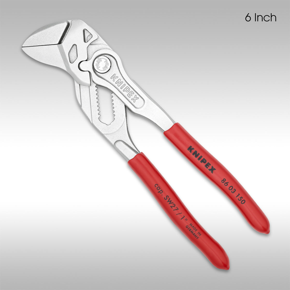 KNIPEX - PLIERS WRENCH, CHROME 6IN