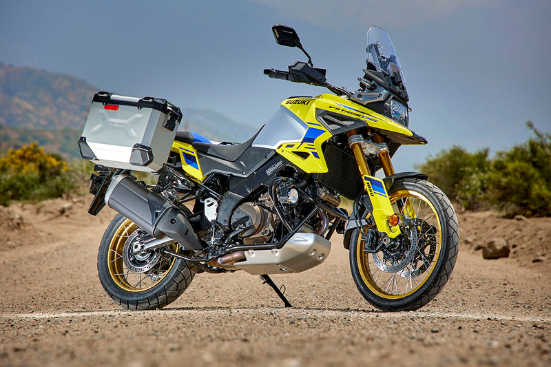FIRST IMPRESSIONS OF THE 2023 SUZUKI 1050DE - Upshift Online Inc.