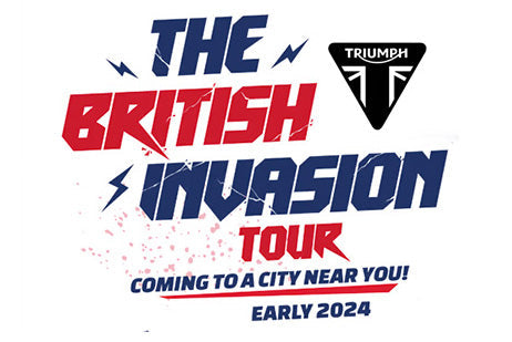 triumph British invasion tour