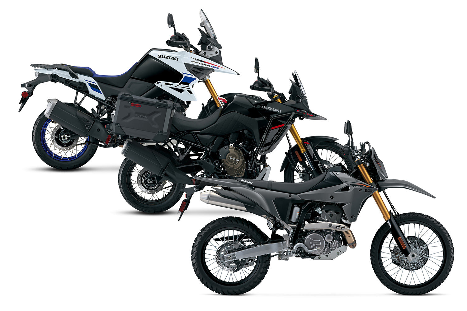 Suzuki Rolls Out 2026 DualSport & Adventure Lineup with New DR-Z4S+ and Updated V-STROM Family