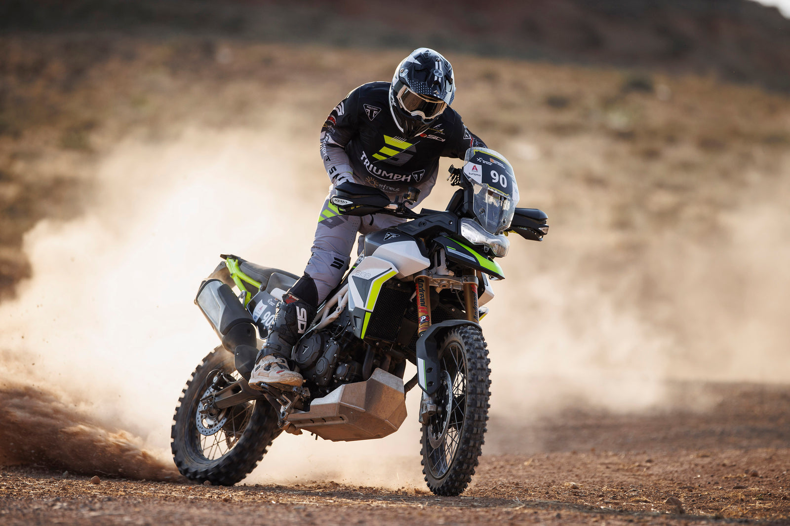 IVÁN CERVANTES WINS THE 2022 BAJA ARAGÓN  TRAIL CATEGORY ON THE TIGER 900 RALLY PRO