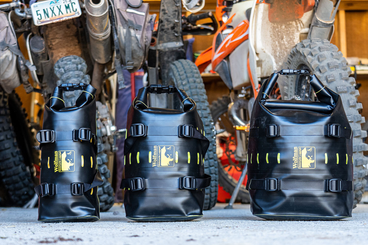 WOLFMAN LUGGAGE - BASE SYSTEM/ROLIE BAGS