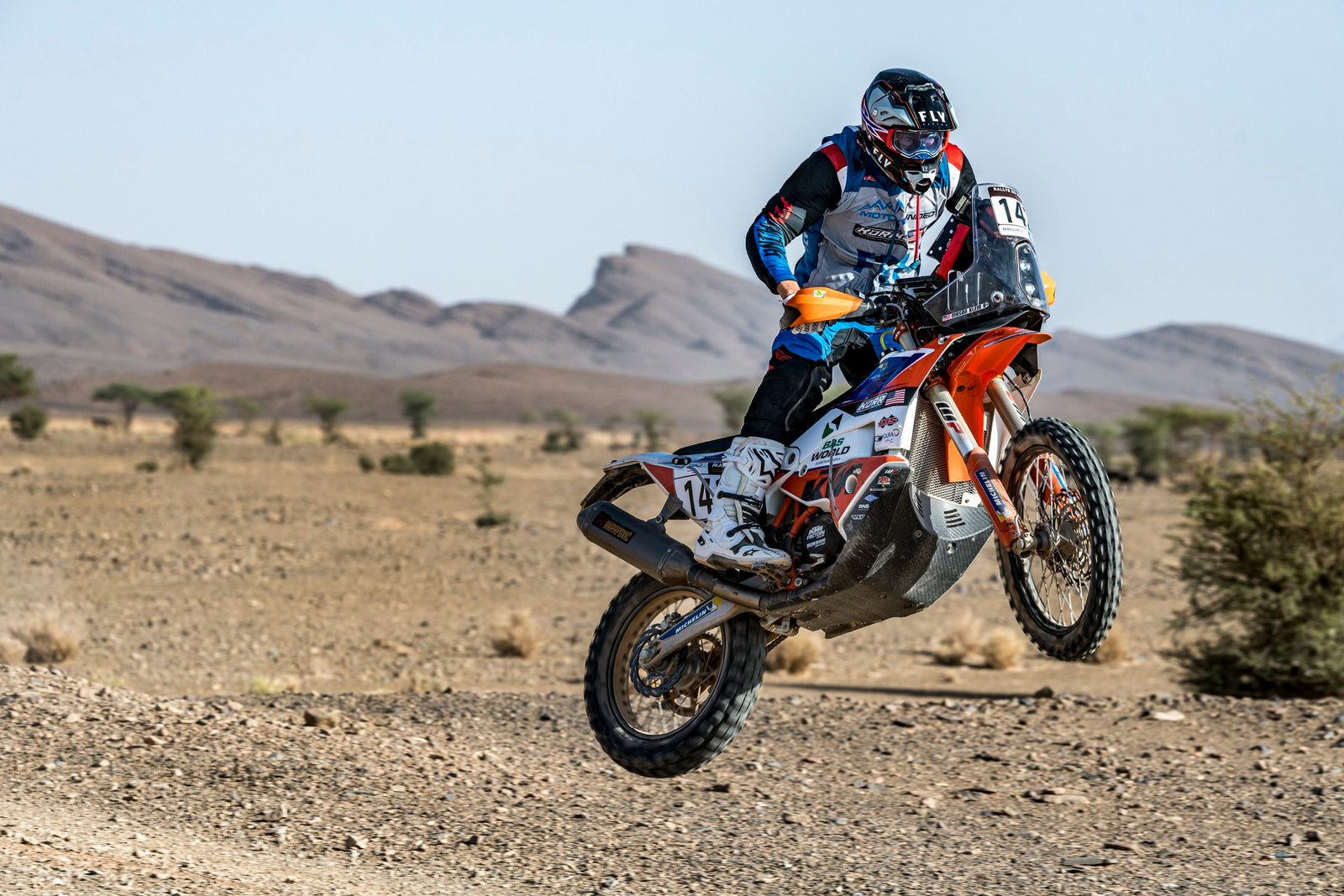 HELPING MASON KLEIN RALLY IN DAKAR