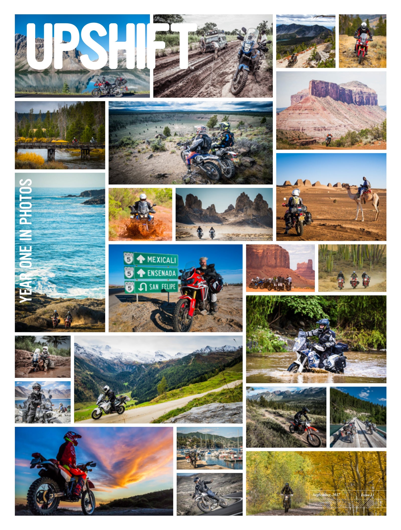 YEAR ONE IN PHOTOS - SEPTEMBER 2017