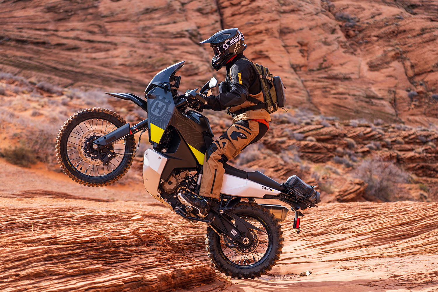 Norden 901 with rear suspension upgrade