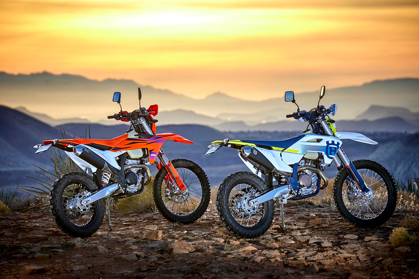 2024 KTM 350 EXC-F AND HUSQVARNA FE 501S