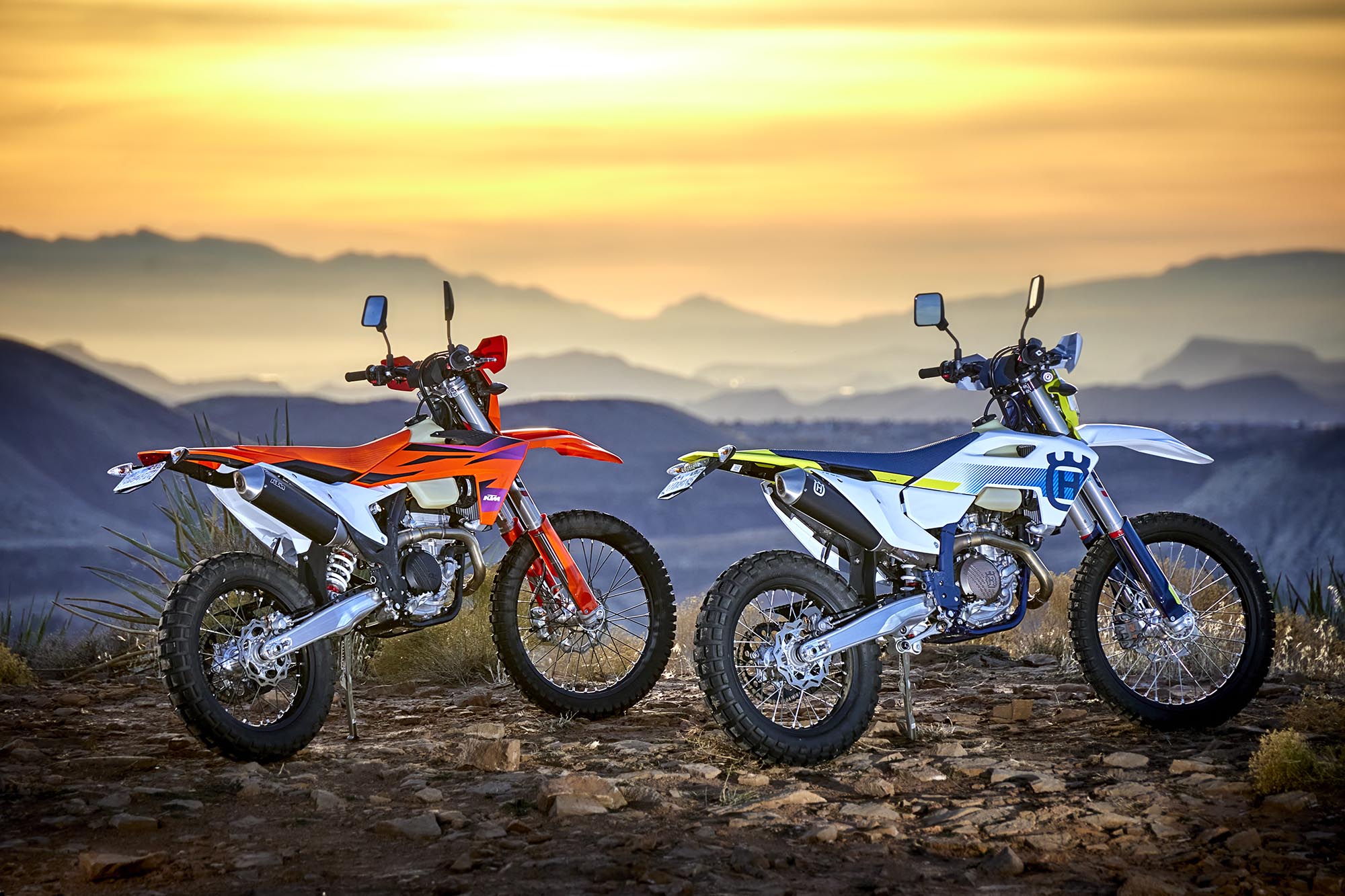 2024 KTM 350 EXC-F AND HUSQVARNA FE 501S