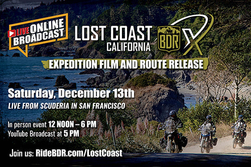 Backcountry Discovery Routes Announces the Launch of the Lost Coast BDR-X and Releases the Official Film Trailer