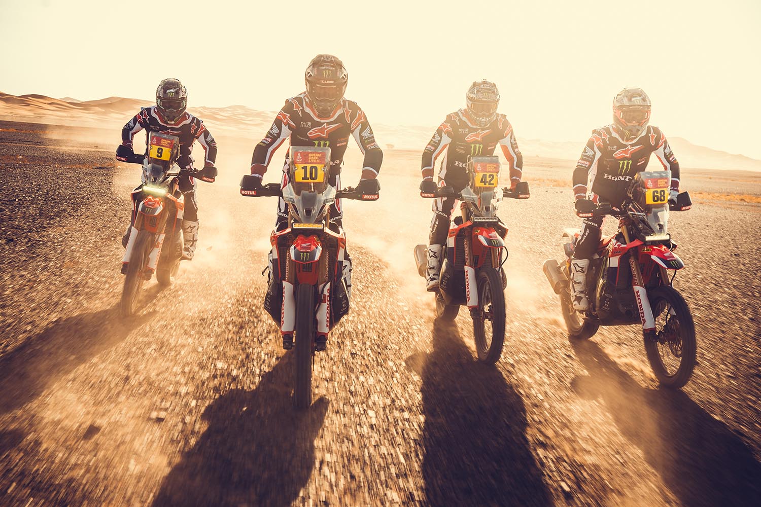 2026 monster energy honda hrc rally team ready for dakar