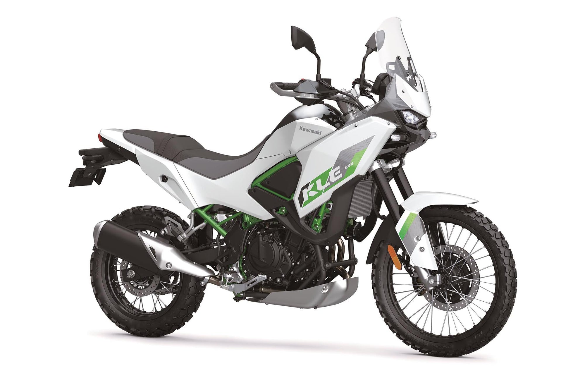 Kawasaki announces the all-new 2026 KLE®500 ABS