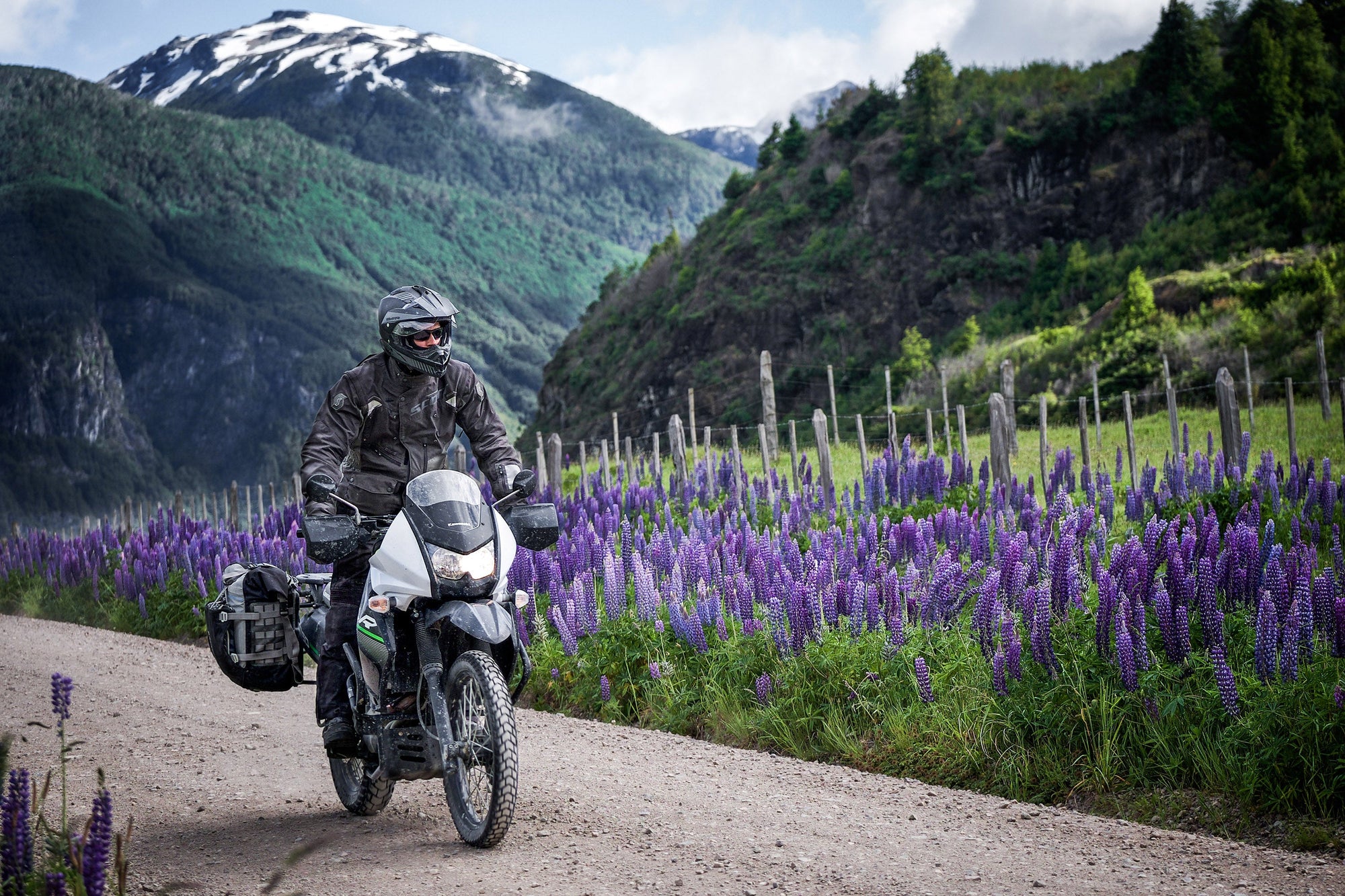 Riding ADV motorcycles on Chile's Route 7