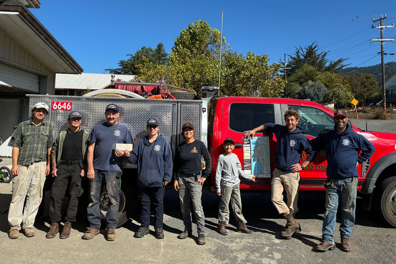 BDR Donates $5,000 to Petrolia Volunteer Fire Department