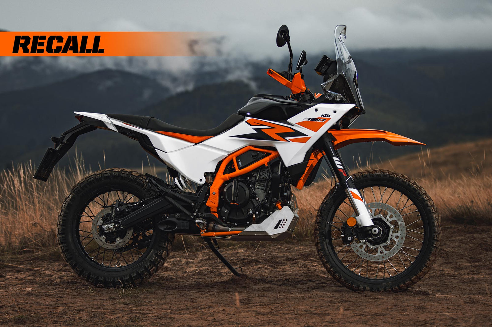 RECALL ALERT #2 FOR 2025-2026 KTM 390 ADVENTURE R, ADVENTURE X, ENDURO R