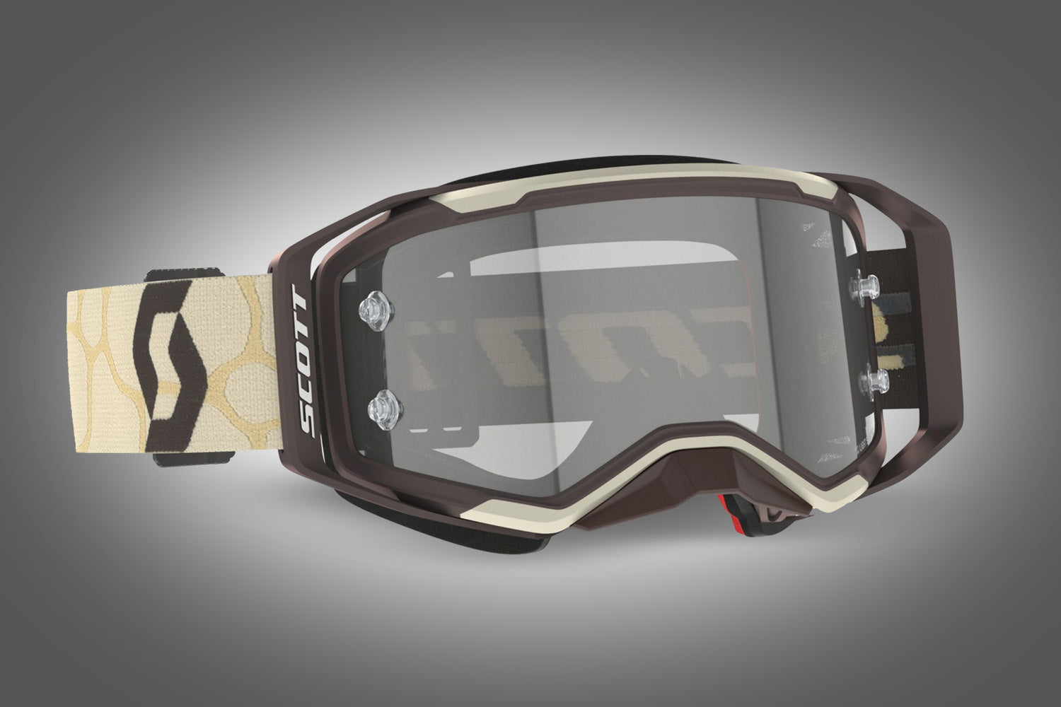 Motorcycle rider with Scott Amp 2.0 goggle