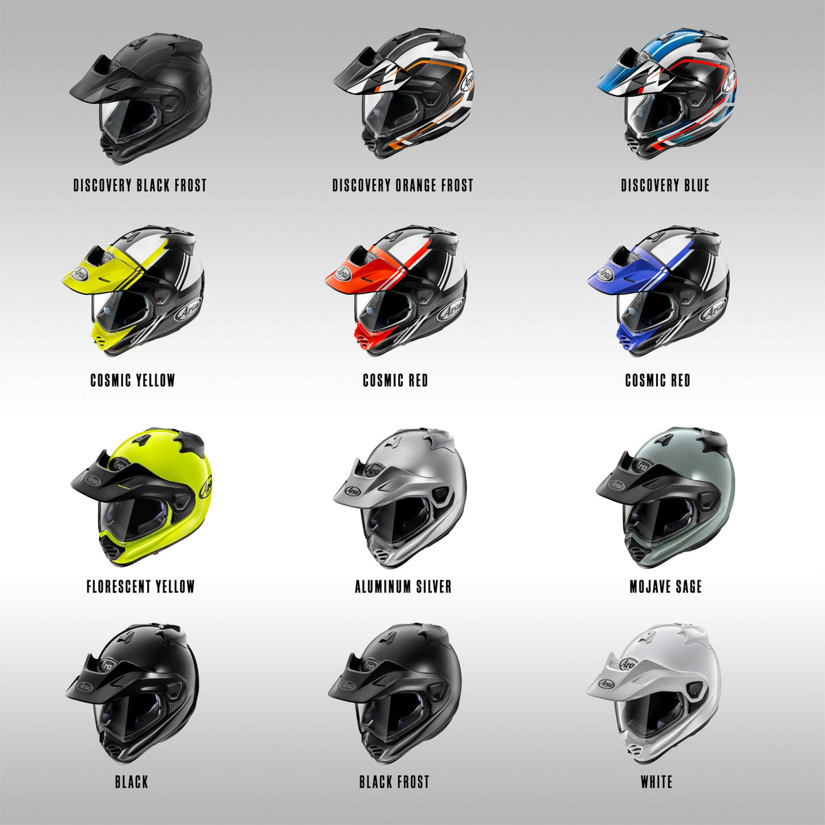 ARAI XD-5 HELMET - SOLID COLORS