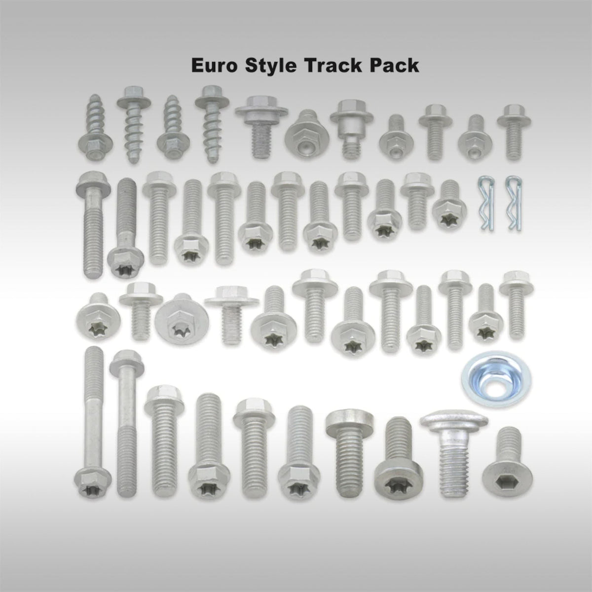 BOLT MOTORCYCLE HARDWARE - EURO STYLE TRACK PACK