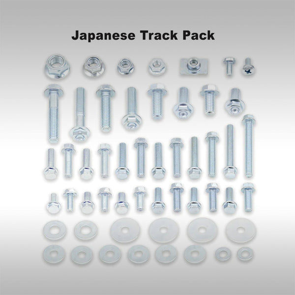 BOLT MOTORCYCLE HARDWARE - JAPANESE TRACK PACK - Upshift Online Inc.