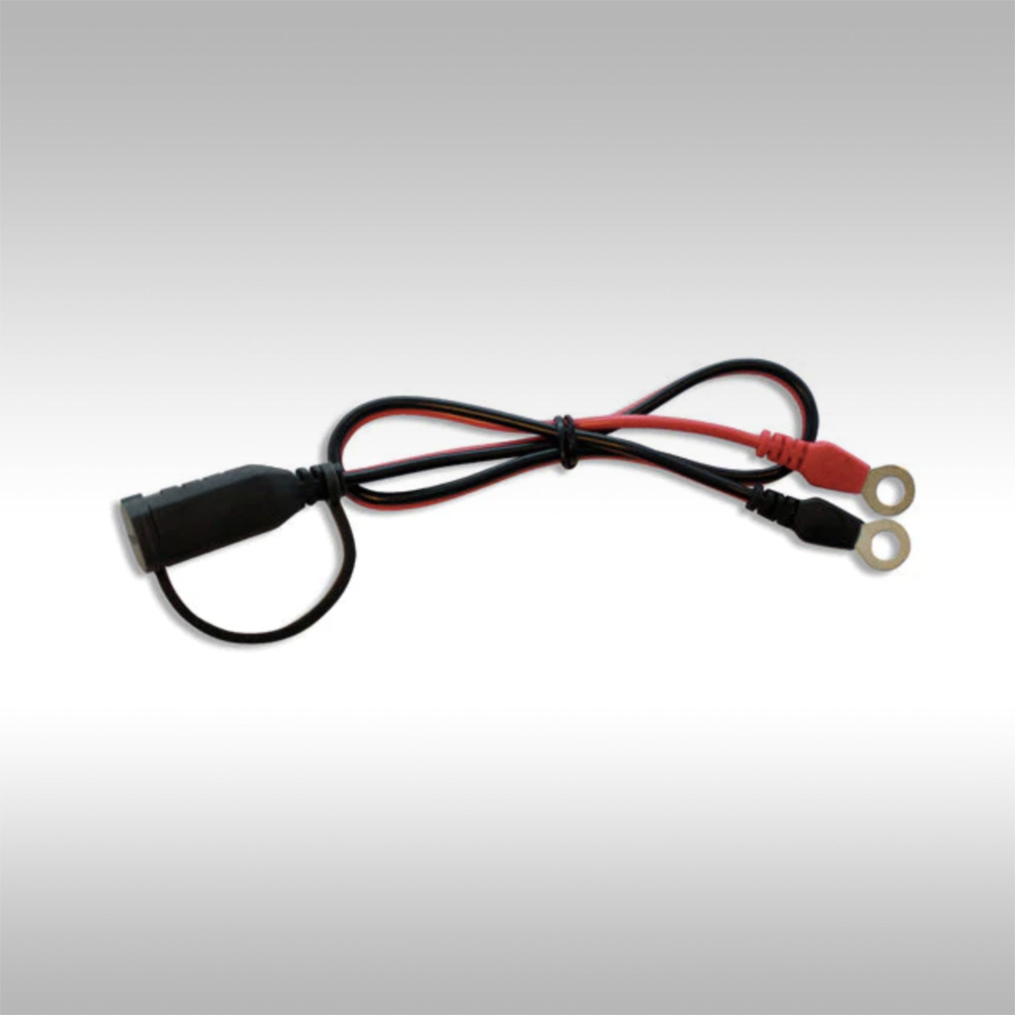 CTEK pigtail for connecting to your battery charger to the battery that is tucked away inside your motorcycle or other vehicle. Available in M6, M8 and M10 eyelet sizes.  