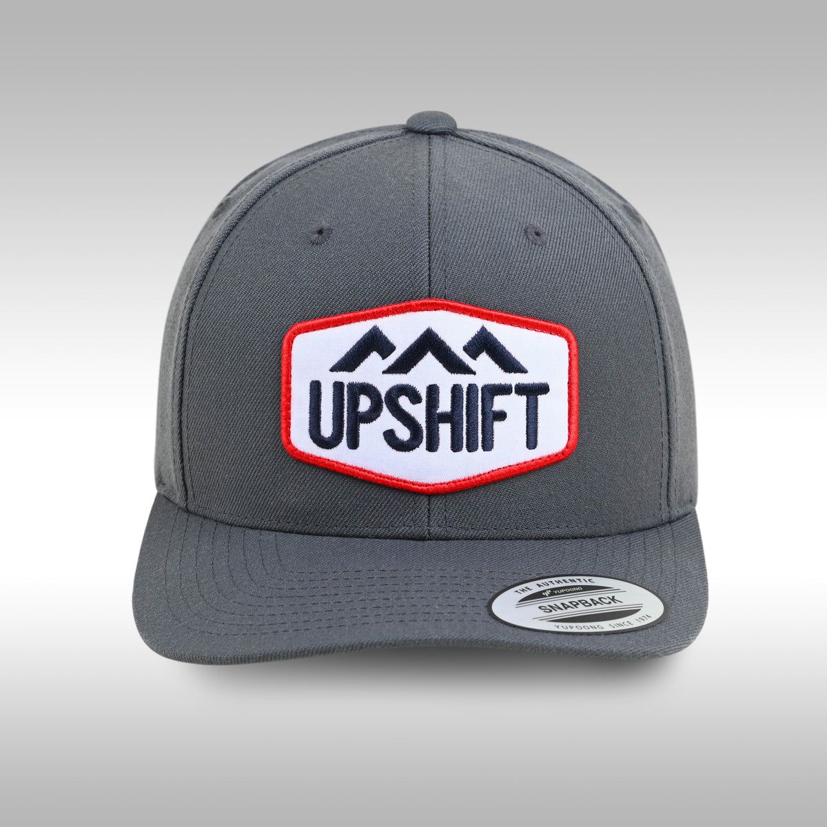 UPSHIFT 3D SNAPBACK HAT SCOUT GRAY