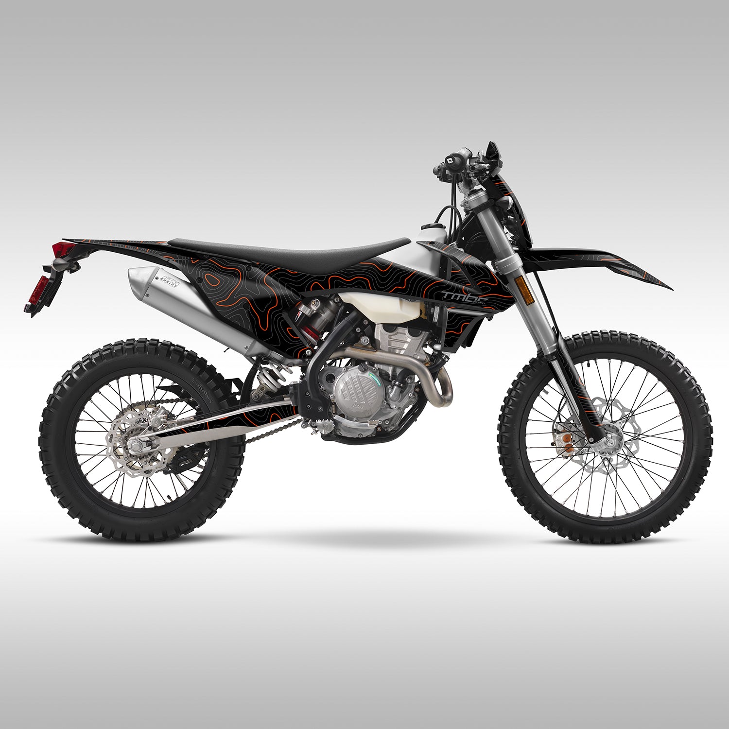 thumbnail image 2 of Evolution MX Swing Arm Decals For 2017-2019 KTM EXC, XC, XCF - All Models 2 of 5