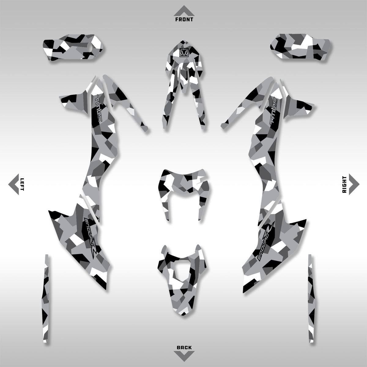 2019 - 2024  690 ENDURO / SMC-R - GEO CAMO GRAPHICS KIT