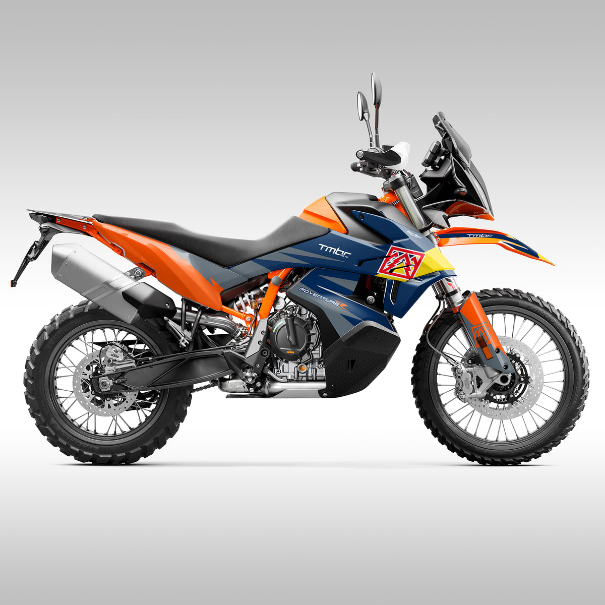 790 Adventure R Graphics 2019 - 2022 790 / 890 ADVENTURE - NO BULL - GRAPHICS KIT - Upshift ...