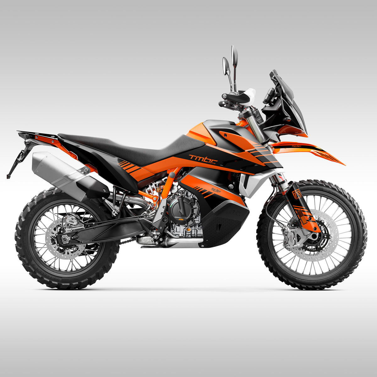 2019 - 2022  790 / 890 ADVENTURE - ORANGE / BLACK - GRAPHICS KIT