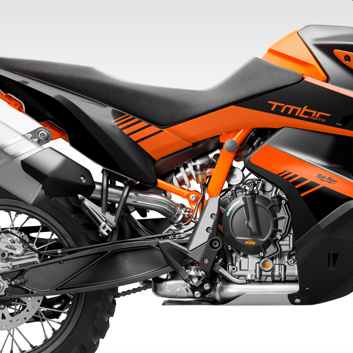 2019 - 2022  790 / 890 ADVENTURE - ORANGE / BLACK - GRAPHICS KIT