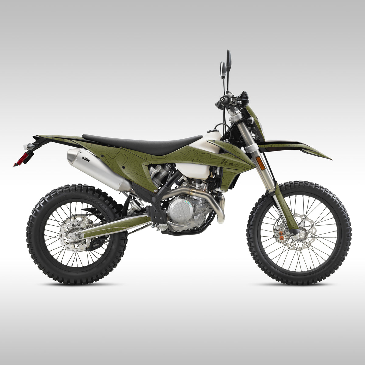 2020 - 2023  EXC-F, XC - ALPINE TOPO GRAPHICS KIT