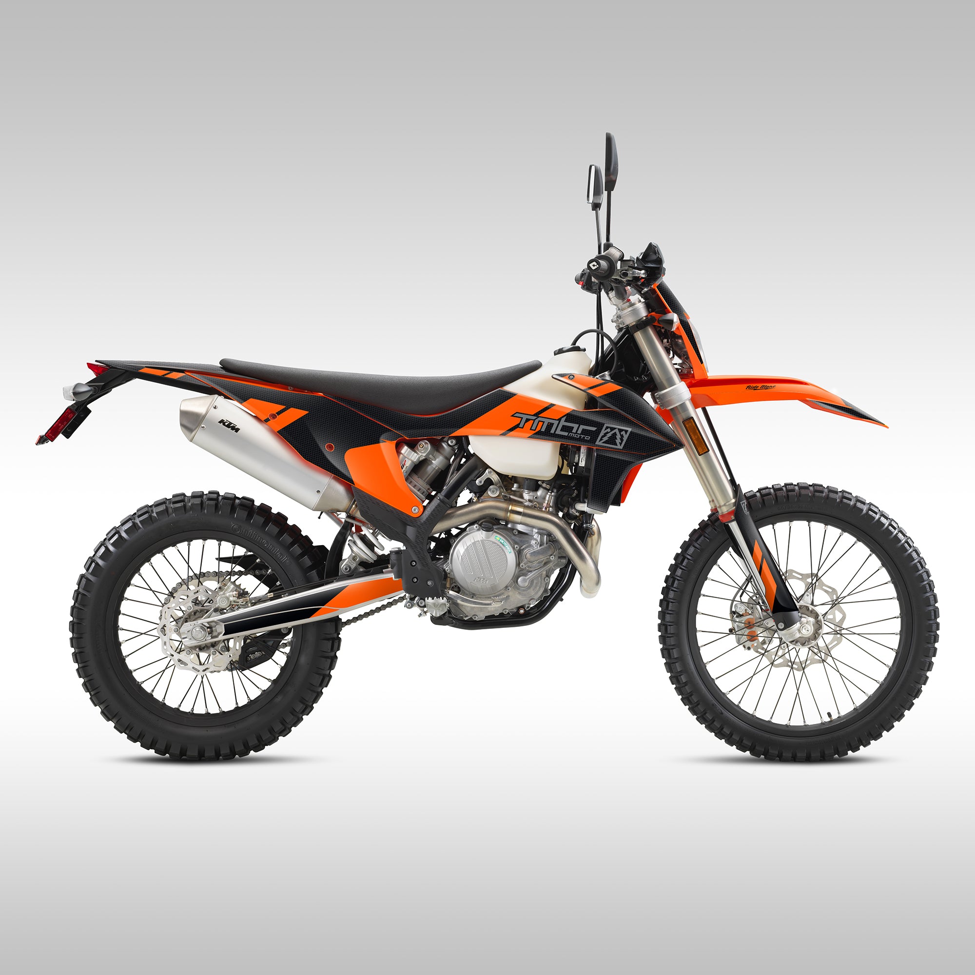2020 - 2023 EXC-F, XC, XC-W ORANGE / BLACK GRAPHICS KIT - Upshift