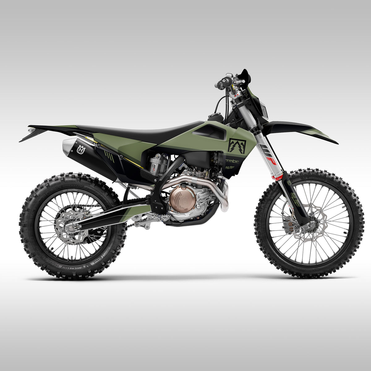 2020 - 2023 HUSQ FE, TE, FX, TX - BASELINE ALPINE - GRAPHICS KIT