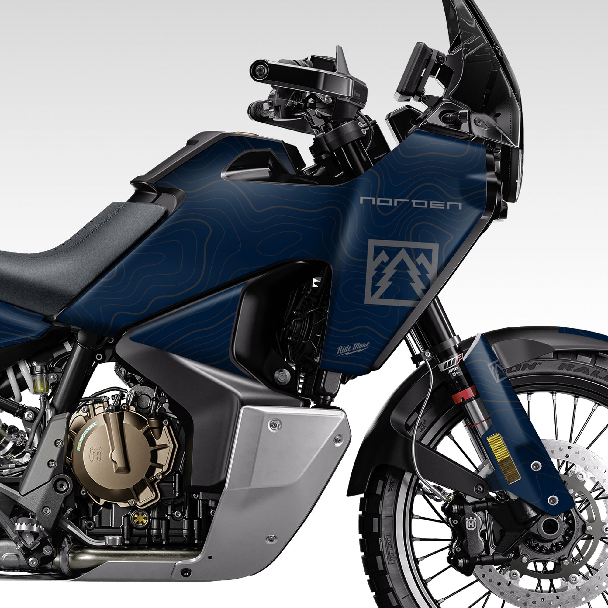 GRAPHICS KIT - 2022–2026 HUSQ NORDEN 901 - NAVY FULL TOPO
