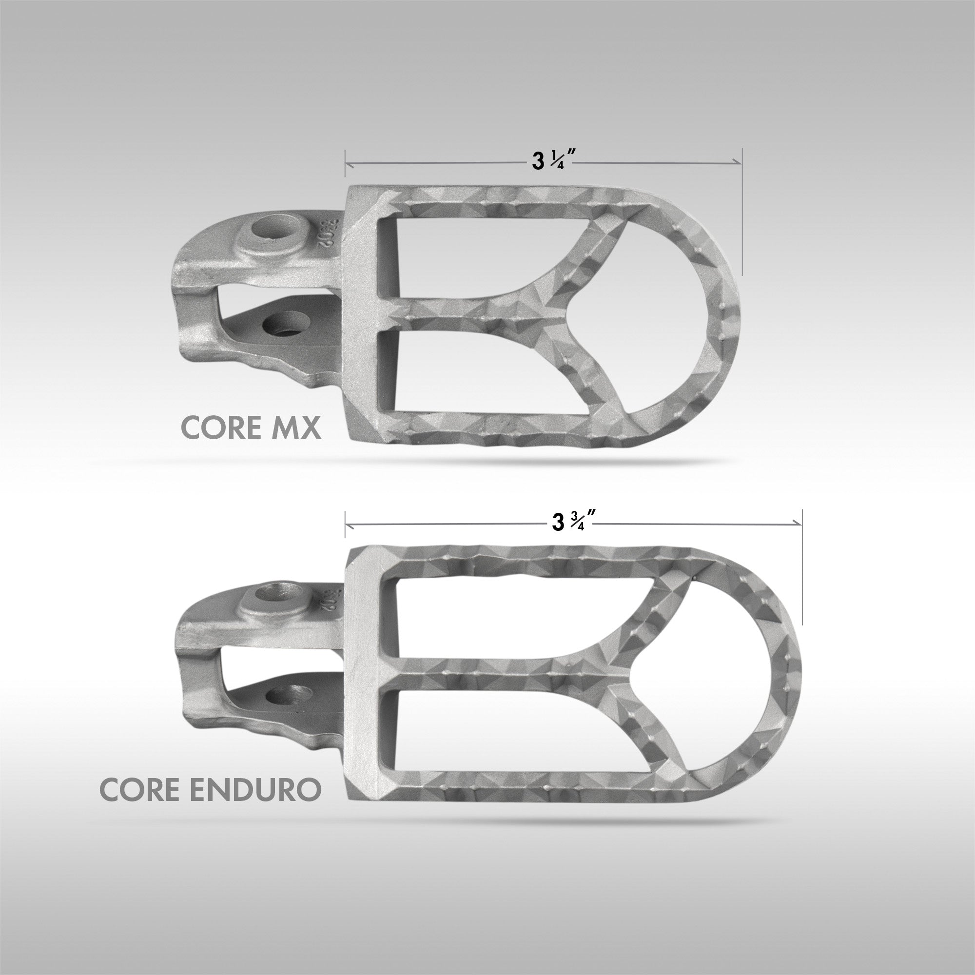 Footpeg Inventor IMS PRODUCTS - CORE ENDURO FOOT PEGS - HONDA - Upshift Online Inc.