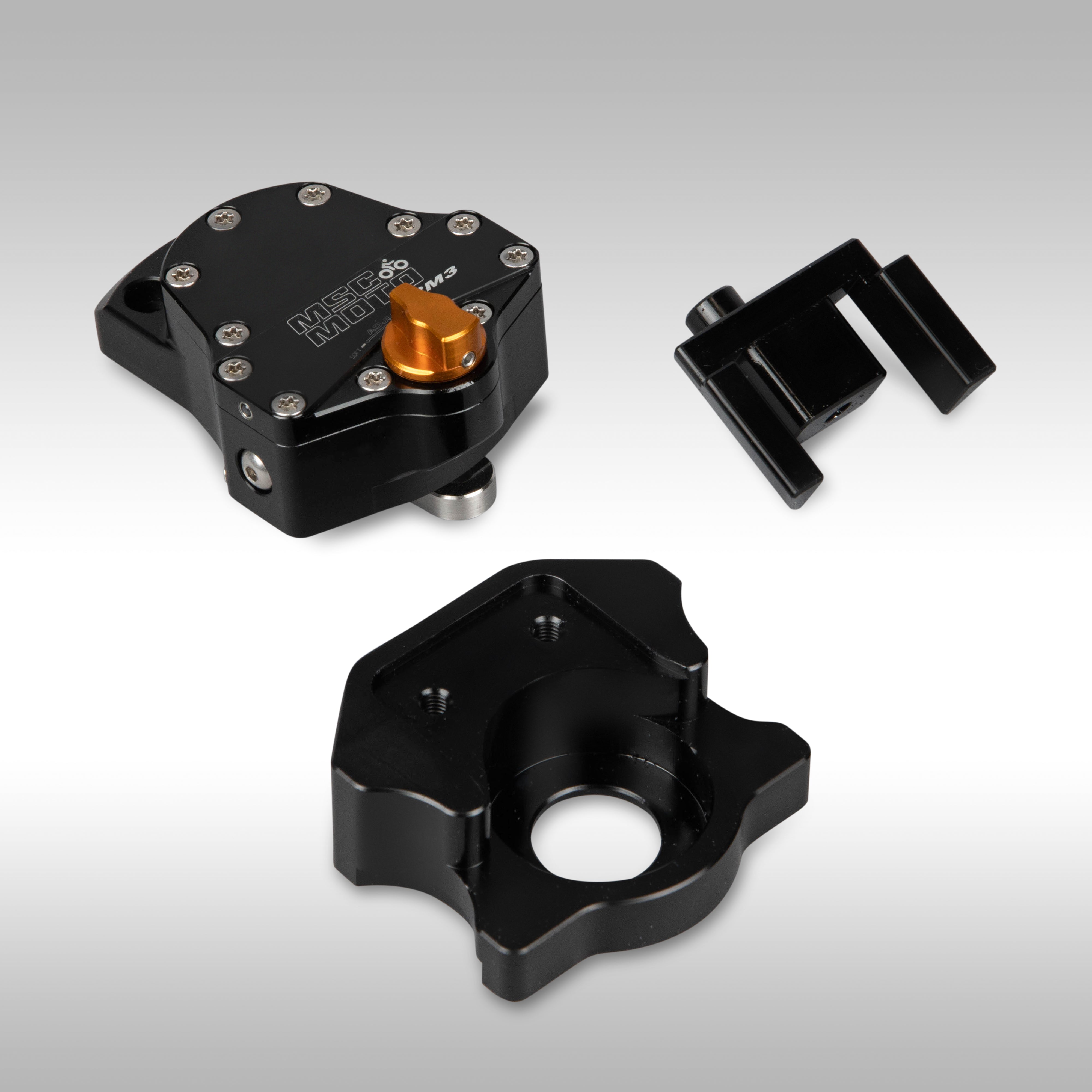 MSC MOTO - RM3 DOWN UNDER STEERING DAMPER KIT - HONDA CRF1100L