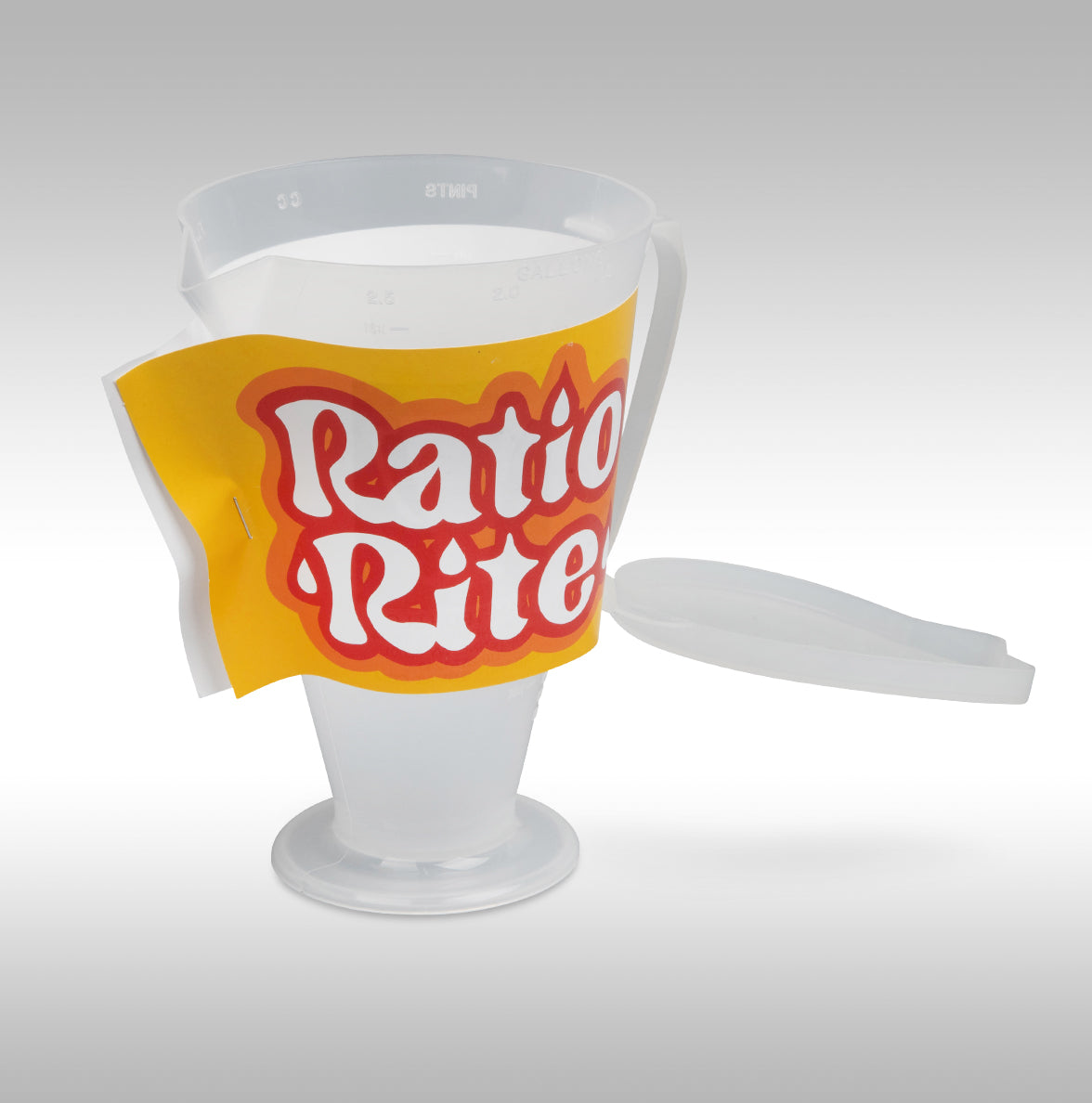 Ratio Rite 2-Stroke Fuel Mixing Cup With Lid - Precise Oil/Gas Mix For Dirt Bikes & ATVs