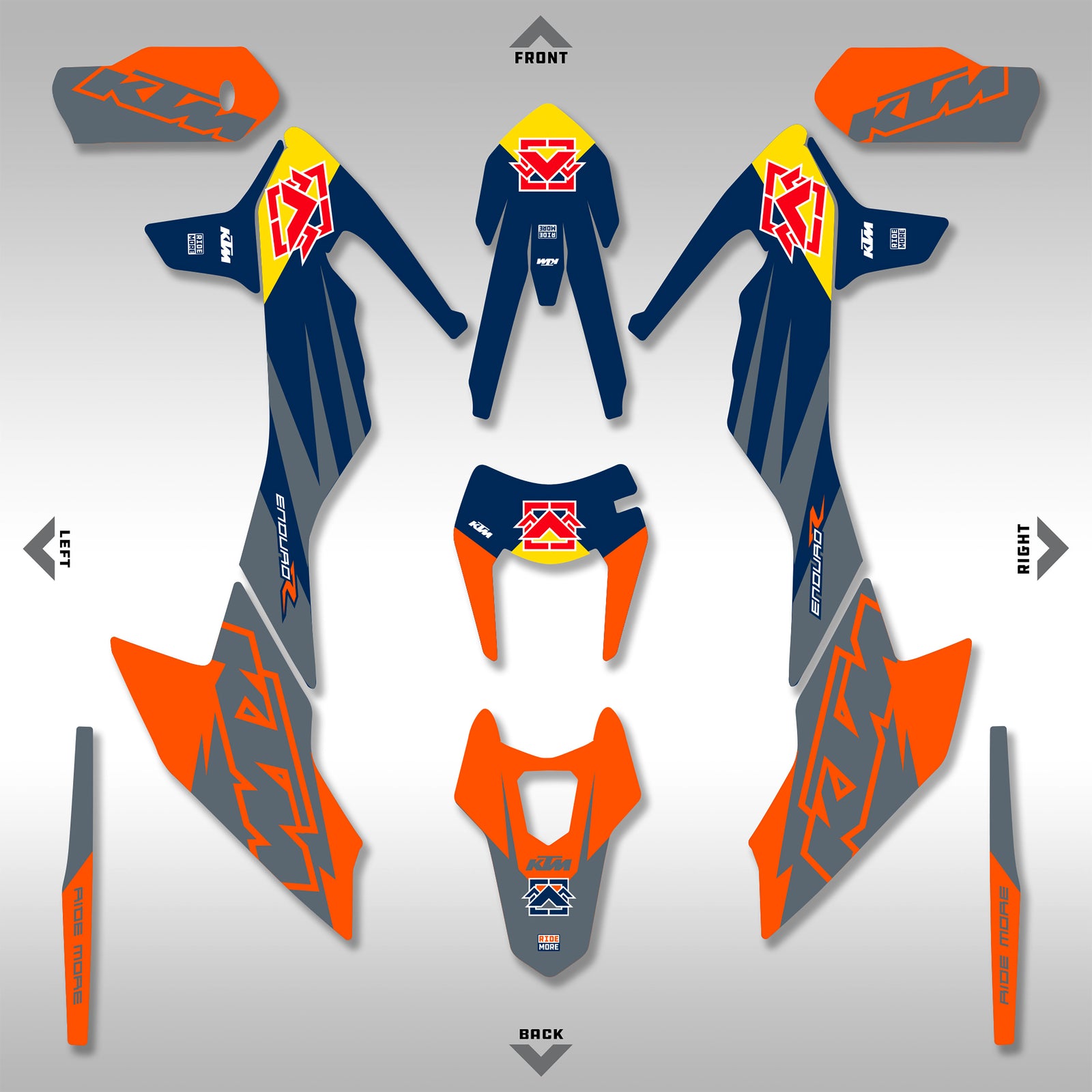 690 ENDURO / SMC-R - NO BULL GRAPHICS KIT