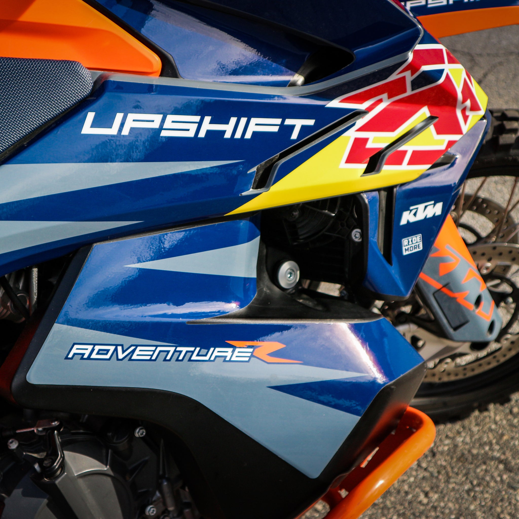 790 Adventure R Graphics 2019 - 2022 790 / 890 ADVENTURE - NO BULL - GRAPHICS KIT - Upshift ...