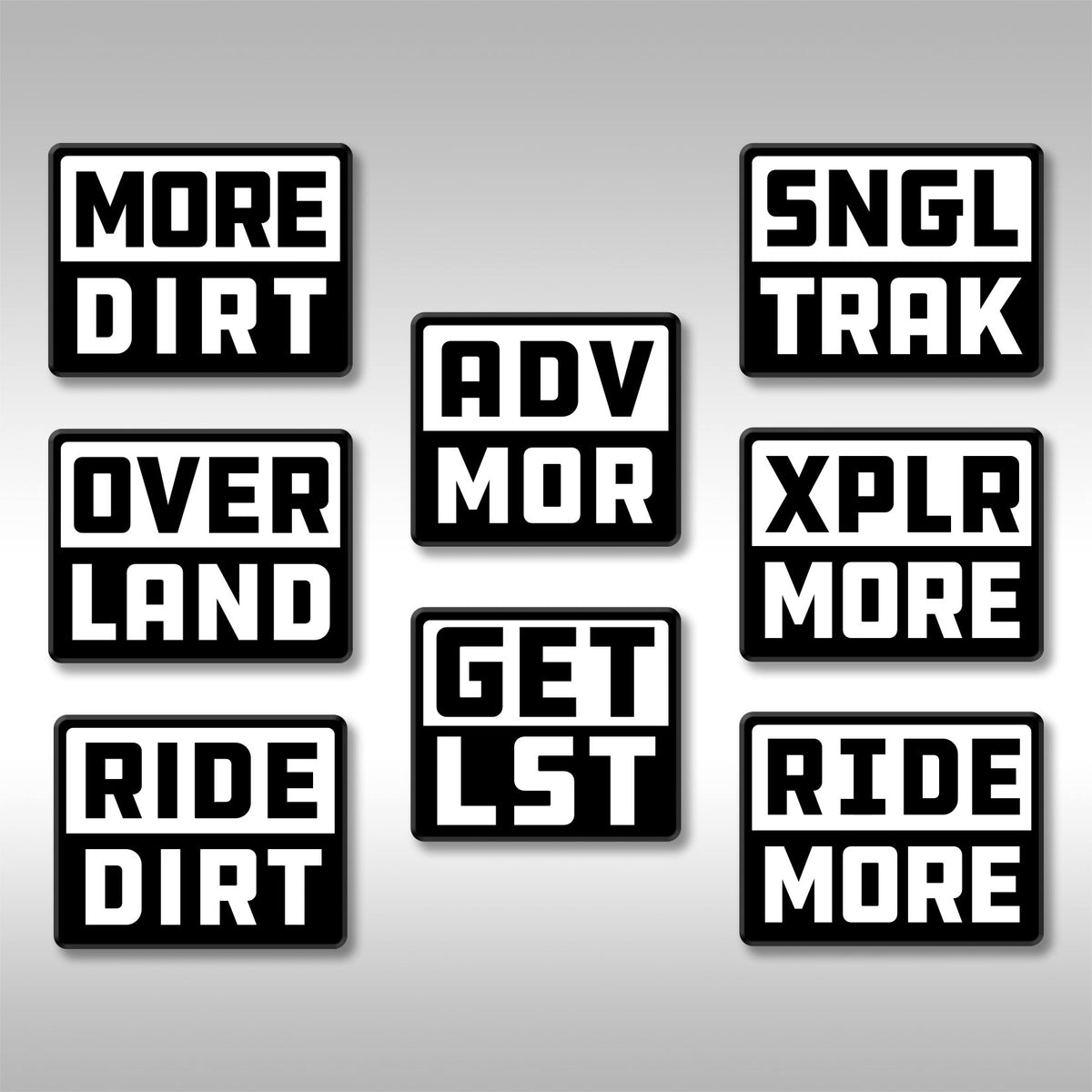 ACTION STICKERS - HEAVY DUTY