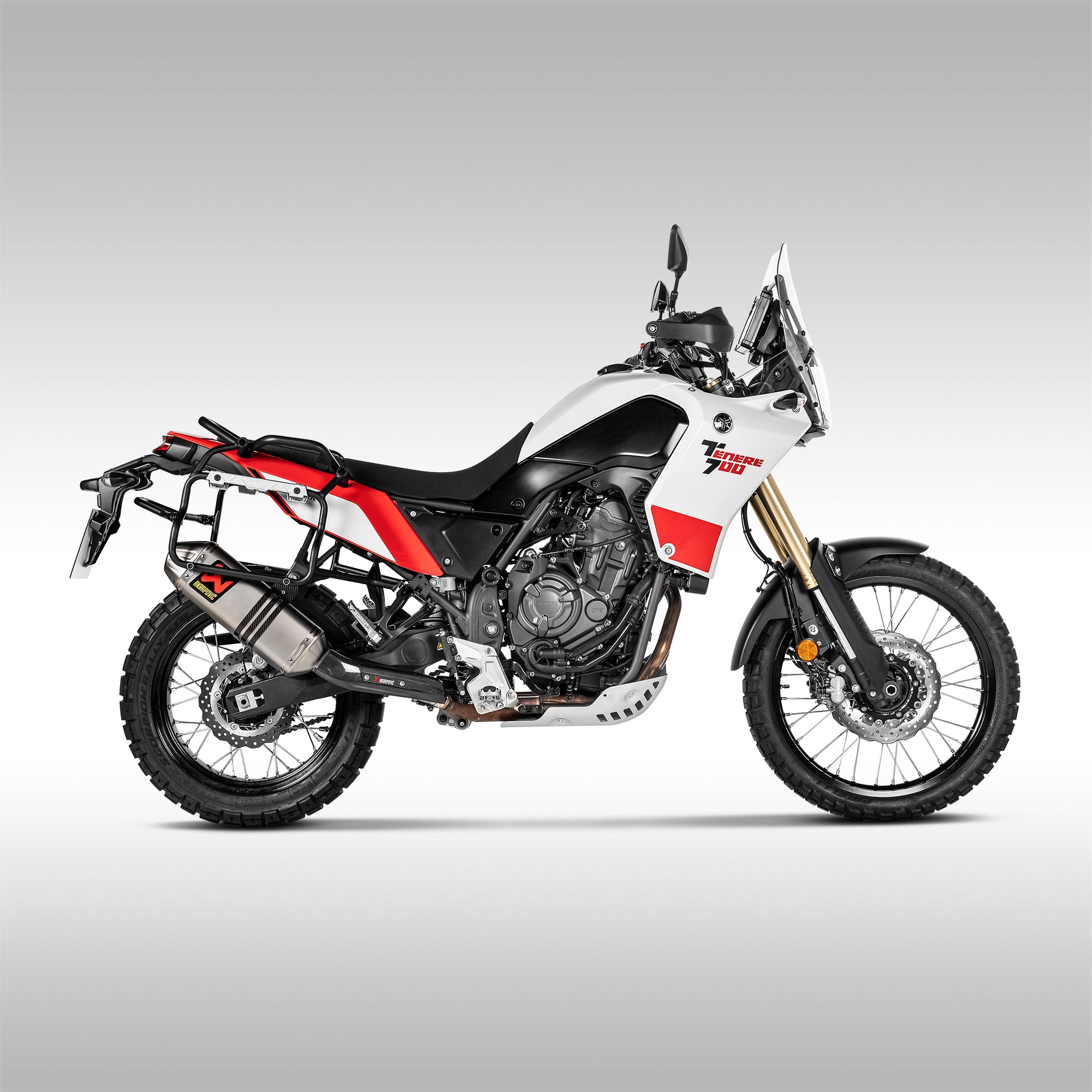 AKRAPOVIC - OFFROAD SLIP-ON EXHAUST - YAMAHA TENERE 700 - Upshift