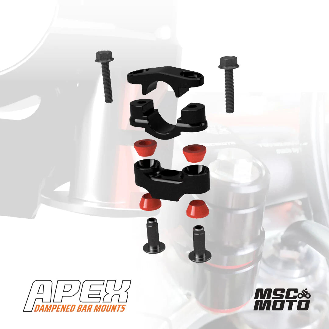 MSC MOTO - APEX ANTI VIBRATION BAR MOUNT SYSTEM