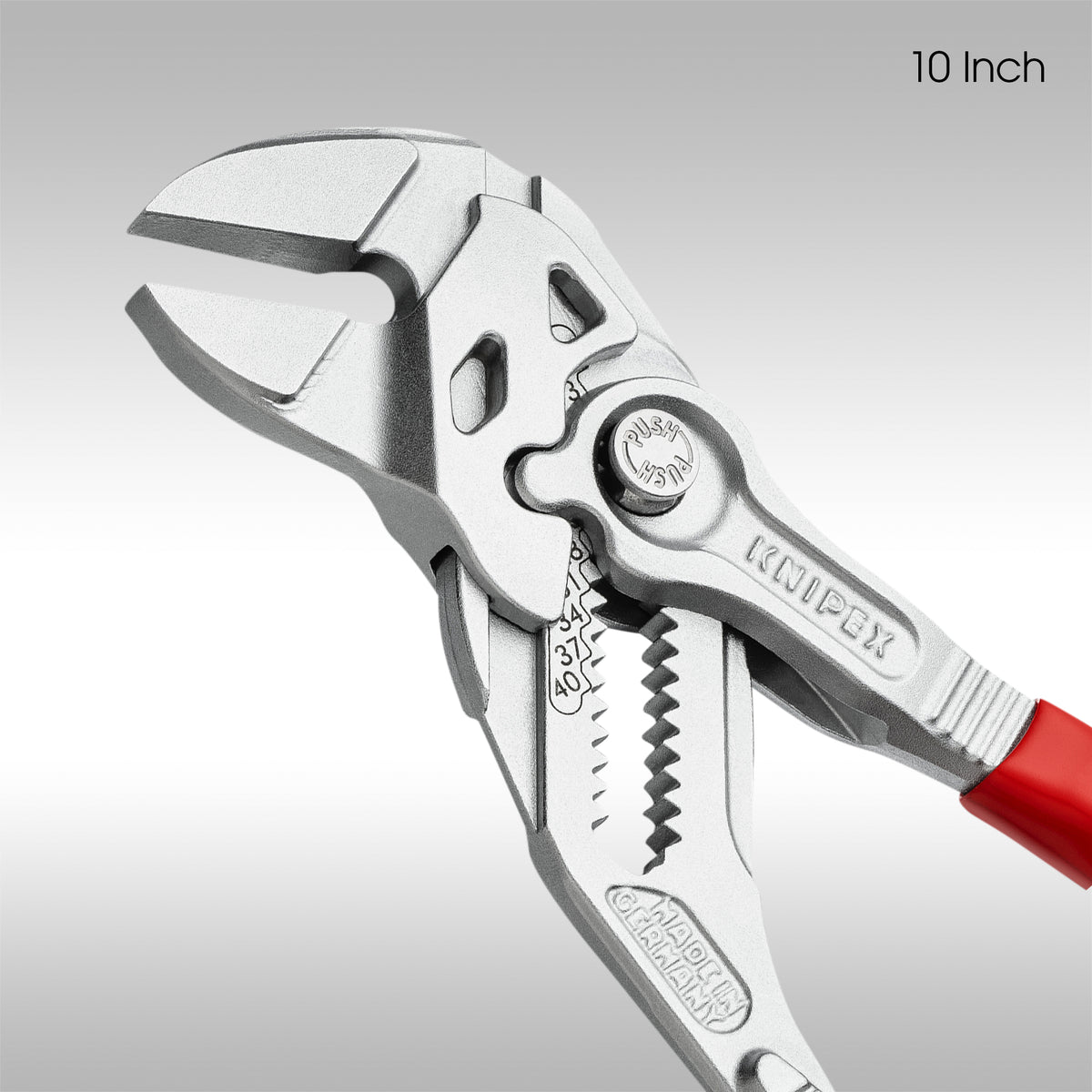 KNIPEX - PLIERS WRENCH, CHROME 10IN