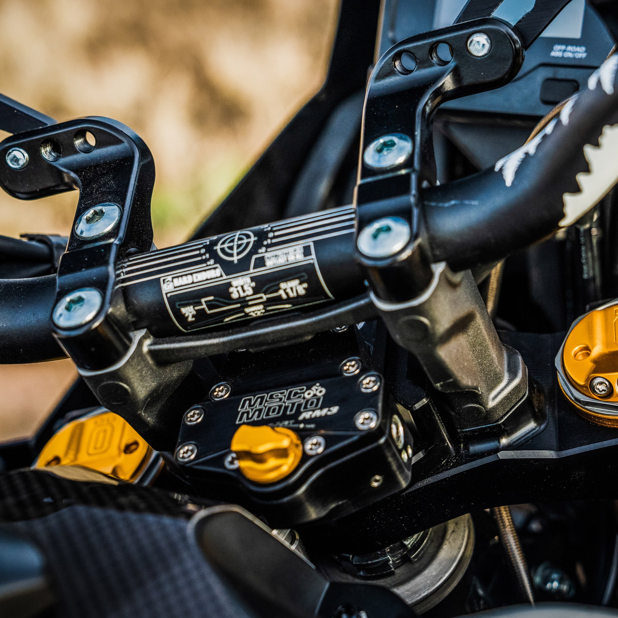 Yamaha Tenere 700 Steering Damper Kit - By TripleClamp Moto