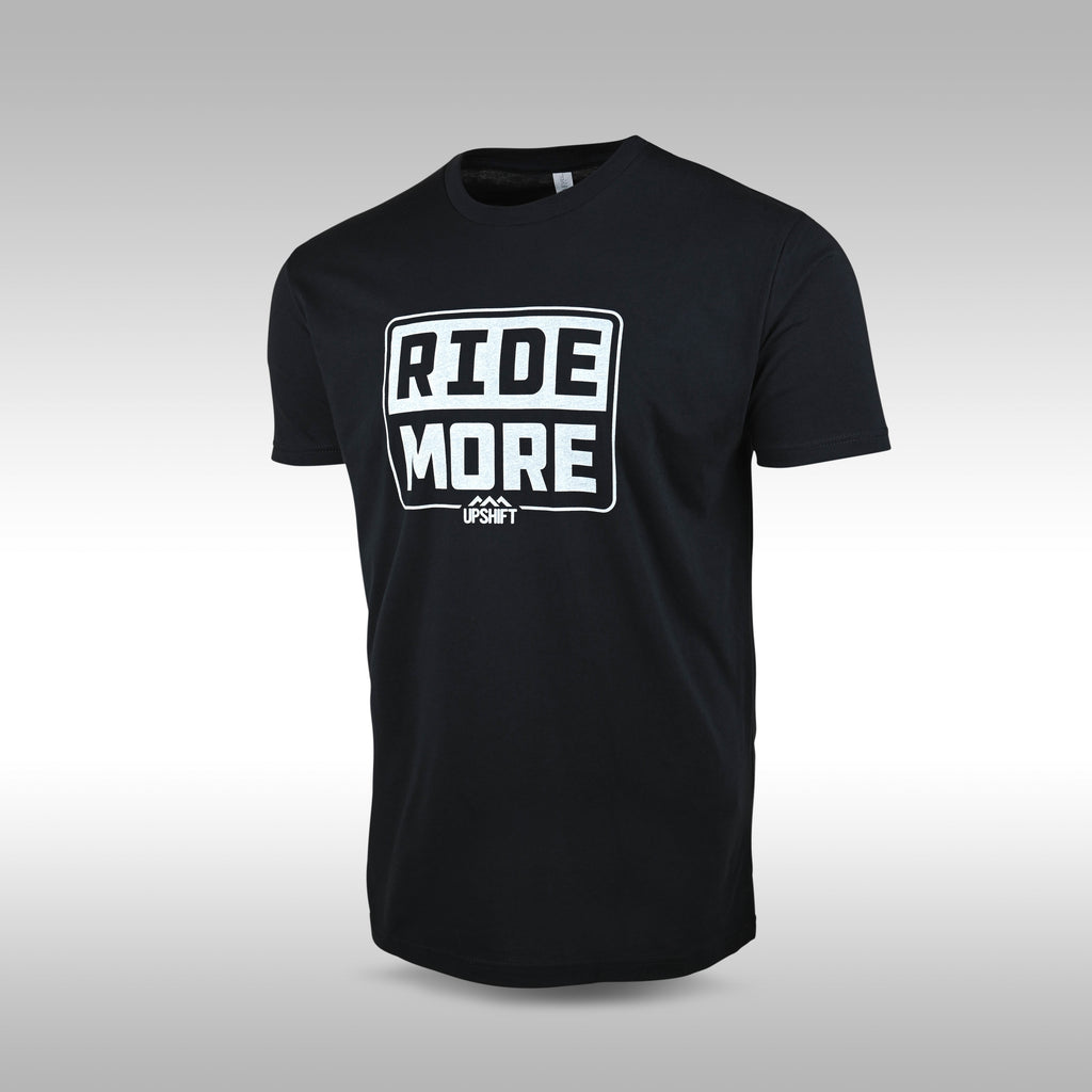 PREMIUM RIDE MORE 2.0 TEES - BLACK & GRAY - Upshift Online Inc.