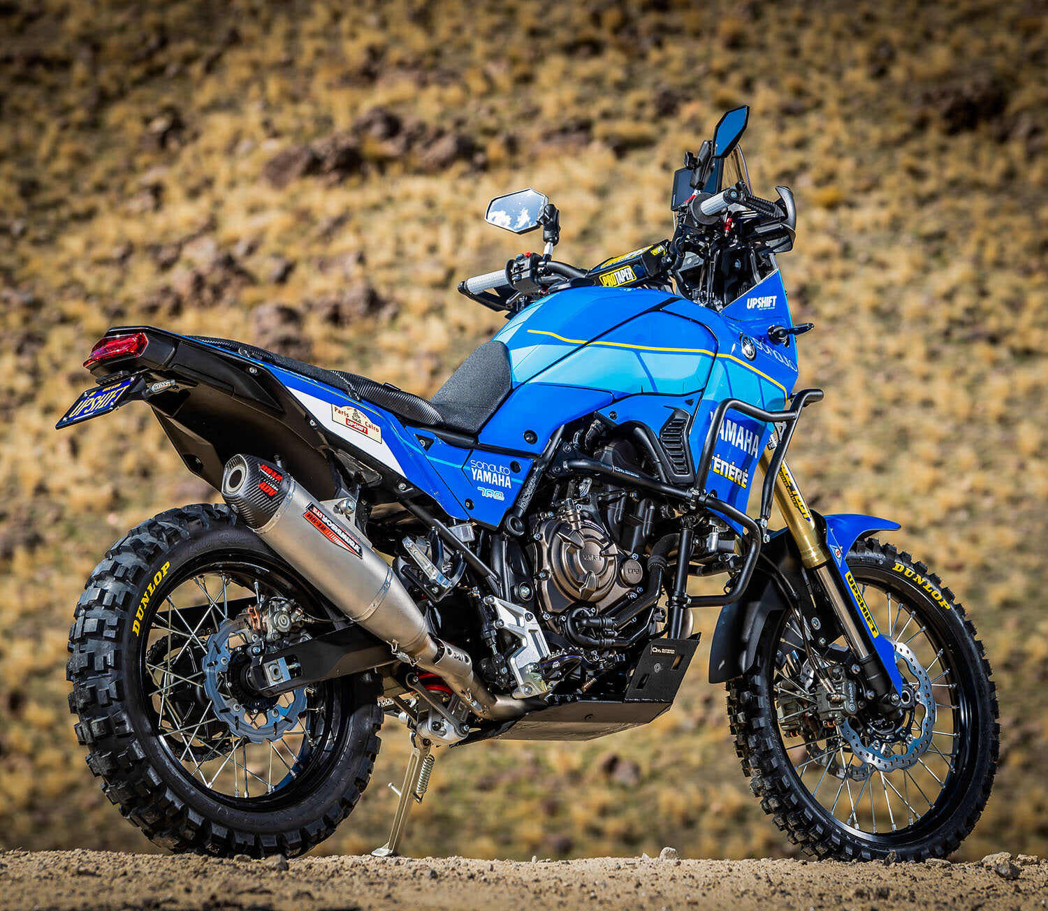 GRAPHICS KIT - 2019–2024 YAMAHA TENERE 700 - RALLY BLUE - Upshift ...