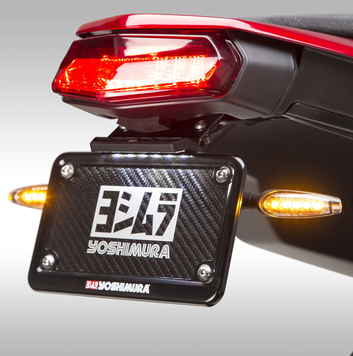 Clean up the rear fender of your Tenere 700 with the Yoshimura rear fender eliminator kit. Tenere 700 tail tidy kit. Kit incorporates Shrink Solder Connectors and a new and improved weather tight light housing, and brighter DOT compliant LED light. Made in the USA!